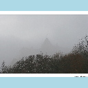 Schloss Waldeck im Nebel